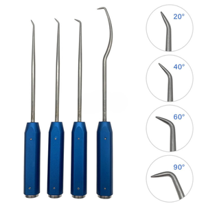 ชุดเครื่องมือศัลยกรรมกระดูกและข้อ ชุดเครื่องมือเจาะและตัดกระดูกอ่อน ACL/PCL สำหรับการผ่าตัดเข่า ได้รับการรับรองมาตรฐาน CE ระดับ I โดย Surgi Right - Product Image 4