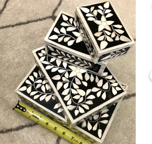 Bone Inlay <b>Box</b> Best for Resealing Products Bone Inlay <b>Box</b> Jewellery <b>Gift</b> <b>Box</b> from India - Product Image 4