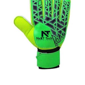 Nouveaux gants de gardien de but en PU légers NEXT TECH INDUSTRIES, fermeture par tirette, pour entraînement et matchs, design personnalisé, logo. - Product Image 6