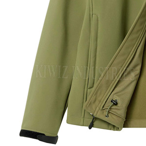 Veste d'extérieur respirante pour hommes OEM Veste d'extérieur coupe-vent et eau de haute qualité pour hommes - Product Image 5