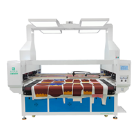 Machine de découpe laser automatique pour tissus, découpe laser de dentelle pour tissus de sublimation