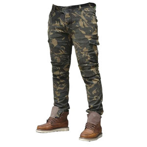 Men Pure Color Denim Cotton <b>Vintage</b> Wash Hip Hop Pencil Pants Work <b>Trousers</b> Free Size Stretch Cotton Jeans High Street Style - Product Image 6