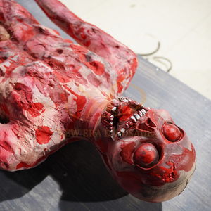 Phòng thoát kinh dị thực tế Zombie hoạt hình cho trung tâm mua sắm không gian công cộng trường học trong nhà cảm biến hồng ngoại kim loại cho chủ đề - Product Image 4