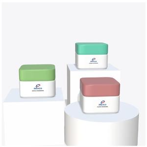 Bocal carré en PET à prix compétitif OEM ODM Emballage durable en plastique de couvercle de crème pour le corps de cosmétiques en vrac - Product Image 5