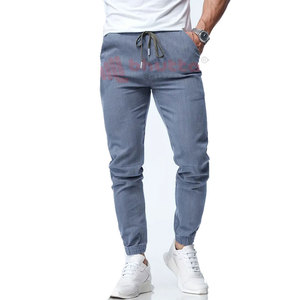 Meilleures ventes Service OEM Logo personnalisé Pantalon droit d'été en coton léger respirant à séchage rapide pour hommes - Product Image 1
