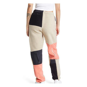 Pantalon de jogging empilé pour femme avec broderie de logo personnalisé, coupe skinny, décontracté, avec fente, idéal pour les sports d'hiver HG - Product Image 2