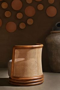 Venta caliente nuevo diseño ratán teca caoba Sungkai madera lujoso ocio exclusivo moderno terraza sala de estar comedor silla Japón - Product Image 5