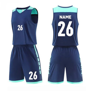 Uniforme de Baloncesto, Jersey de Secado Rápido, Pantalones Cortos Transpirables, Venta al por Mayor - Product Image 2