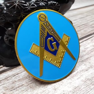 เข็มกลัดสัญลักษณ์ Freemason สำหรับติดรถยนต์ - Product Image 3