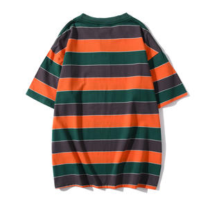 Polo de rugby de algodón y poliéster anticontracción personalizado, camiseta Polo de manga larga a rayas con logotipo personalizado, camiseta Polo de rugby para hombre - Product Image 3