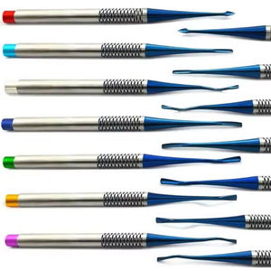 Top Design Chirurgical 7 Pièces Dentaire Luxating Pdl Ascenseurs Instruments Ensembles Avec Titane Couleur Fabriqué Au Pakistan - Product Image 4