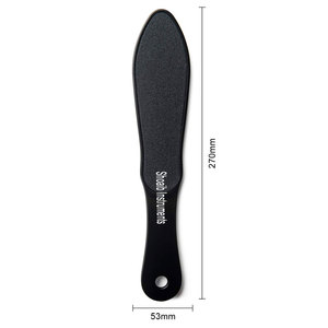 เครื่องกำจัดหนังที่ตายแล้วออกไปอย่างรวดเร็วตะไบเท้าที่ขูดเล็บเท้าทำจากไม้อุปกรณ์ดูแลความงามสองด้าน - Product Image 5