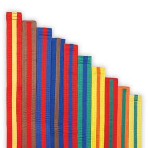 Jitsu BJJ เข็มขัดคอตตอนศิลปะการต่อสู้ชุดใส่คาราเต้เทควันโดทำจากผ้าฝ้าย - Product Image 3