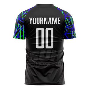 Servicio OEM, Jersey de Fútbol Sublimado con Logotipo Personalizado, Alta Calidad, Superventas, Transpirable, Corto, Verano, 100% Poliéster, Secado Rápido - Product Image 2
