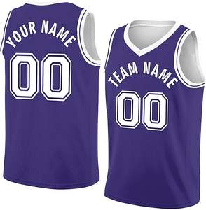 Camiseta de baloncesto de la mejor calidad al por mayor camiseta de baloncesto reversible de poliéster 100% de todos los equipos transpirable entrenamiento - Product Image 3