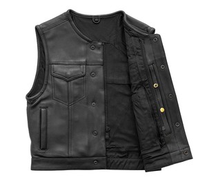 Chaleco de cuero de lana transpirable de alta calidad para hombre 2025 para ropa exterior informal de invierno a un precio razonable - Product Image 3