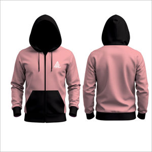 Sweat à capuche zippé surdimensionné et uni de haute qualité pour hommes Logo personnalisé Sweat à capuche zippé complet disponible Vente en gros sur mesure - Product Image 5