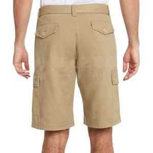 Pantalones cortos ligeros al por mayor para hombres, pantalones cortos cómodos para hombres, pantalones cortos de cintura elástica para hombres, pantalones cortos de carga para venta en línea - Product Image 2