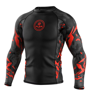 Rashguard Profesional Unisex para MMA, 100% Poliéster, Transpirable, de Secado Rápido, Antibacterial, Ropa Deportiva para Todos los Deportes al Aire Libre - Product Image 6