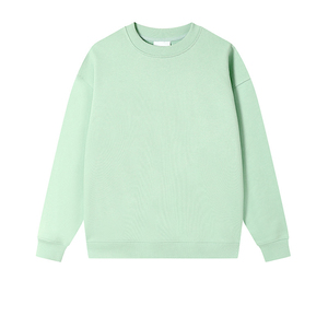 Jersey de algodón de alta calidad, sudadera personalizada de felpa en blanco para correr, cuello redondo, invierno, ganchillo, OEM, sudaderas con capucha al por mayor, envío DDP - Product Image 2