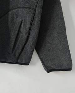 Sweat-shirt unisexe à demi-glissière avec col montant Logo personnalisé Impression numérique et sérigraphie OEM/ODM disponible - Product Image 5