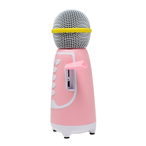 Micrófono inalámbrico portátil de gama alta 10W <span class=keywords><strong>Partybox</strong></span> para fiestas en Casa de Niños Tarjeta de memoria Altavoz de karaoke - Product Image 2