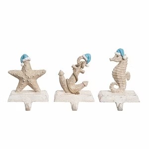 Élégant porte-bas de Noël en métal Père Noël renne flocon de neige étoile dorée affichage décoratif de la maison de vacances - Product Image 6