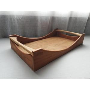 Bandeja de Acacia real para servir acabado natural duradero de madera desayuno almuerzo vajilla organizador y bandeja de exhibición bandejas personalizadas - Product Image 6