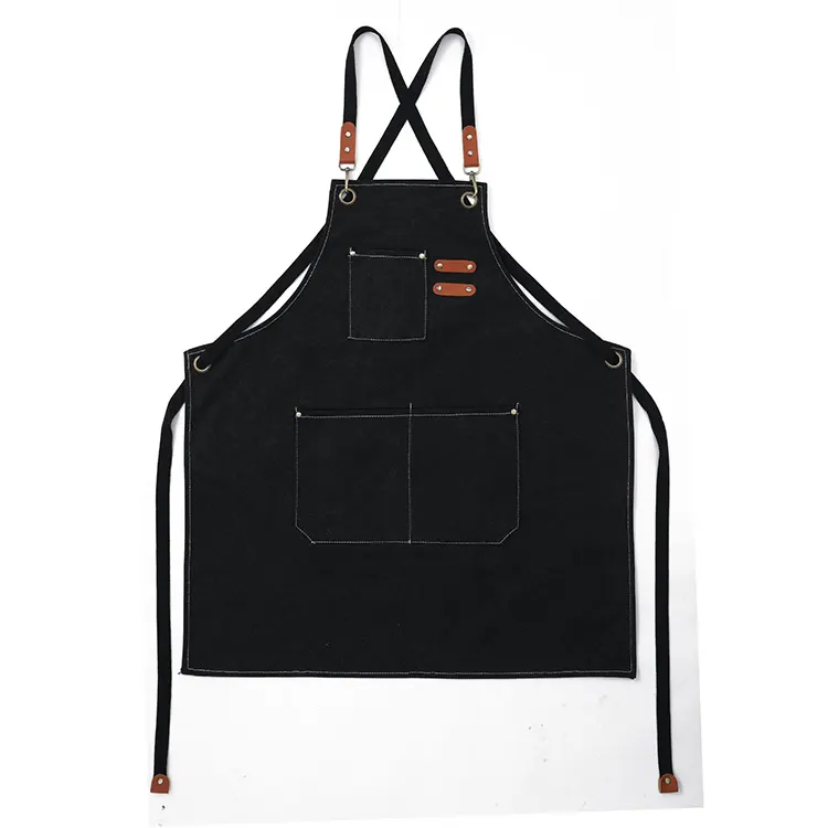 Wholesale Cheap Unisex Barber Hairstylist Apron Protective Industrial Kitchen Restaurant Cleaning Stylist Shaving Apron Men