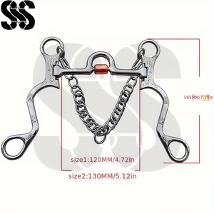 Excellent Fournisseur Nouvelle Tendance Service OEM/ODM Personnalisé Logo sur Mesure Mors de Cheval Espagnol en Acier Inoxydable de Haute Qualité - Product Image 3