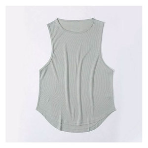 เสื้อกล้ามเข้ารูปกล้ามเนื้อของผู้ชายเสื้อออกกำลังกายแบบไร้รอยต่อ - Product Image 1