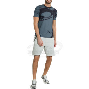 เสื้อยืดผู้ชายผ้าฝ้าย/ใยไผ่พิมพ์ลาย 3 มิติ สำหรับฤดูร้อน ขายส่ง ทรงปกติ แขนสั้น ระบายอากาศได้ดี แห้งเร็ว - Product Image 2