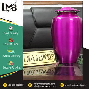 Bulk Quantity Manufacturer of Metal <b>Funeral</b> <b>Supplies</b> Cremation Urns Adult Cremation Aluminium Urns for Human Ashes From India - Product Image 2