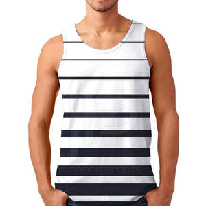 Fournisseur pakistanais gilets sur mesure maillots de bain hommes vêtements de fitness personnalisés hommes débardeur pour le fitness - Product Image 3