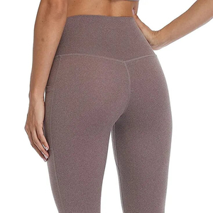 Leggings pour femmes de haute qualité, respirants, sans couture, à taille mi-haute, en spandex/polyester, vêtements de sport, style décontracté - Product Image 3
