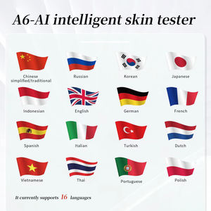 Máquina de Análise de Pele Bitmoji Analisador Facial 8 em 1 Máquina de Análise de Pele 16 Idiomas Analisador Facial Bitmoji A6 - Product Image 3