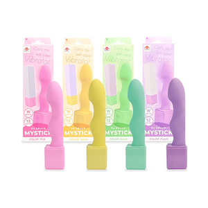 Top Choice Intensité 5 Vibrateurs MYSTICK étanches 7 motifs rechargeables avec technologie Lithium-Ion - Product Image 1