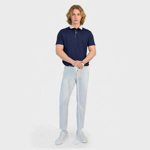 Camisa Personalizada con Bordado, Manga Corta, Transpirable, Corte Regular, Estilo Casual para Hombre - Product Image 1