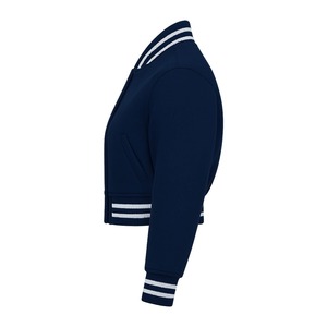 Vente en gros de veste universitaire vierge personnalisée veste de baseball universitaire personnalisée fabrication de veste Letterman brodée pour femme - Product Image 6