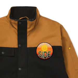 Vente en gros de vestes utilitaires chaudes grande taille personnalisées 2025 vestes coupées et cousues chauffantes pour le travail hiver froid blouson aviateur de créateur pour homme - Product Image 2