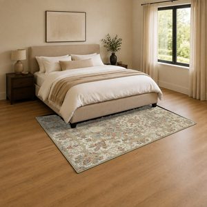 <b>RUGS</b> DEPOT LXDP-0646 Wholesale Beige Brown Minimalist Designer Digital Printed Machine Washable Chenille Area <b>Rug</b> <b>Non</b> <b>Slip</b> - Product Image 3