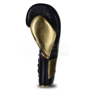 Gants de boxe en cuir confortables fermeture à crochet et boucle évacuant l'humidité pour l'entraînement en salle de sport exercice sportif mousse souple Durable - Product Image 3