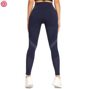 Nuevo diseño de malla Scrunch Butt Leggings de talla grande cintura alta Levantamiento de cadera deportes apretados mallas sin costuras para mujeres Push Up Legging - Product Image 3