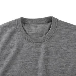 Suéter de Cuello Redondo Personalizado para Hombre, Otoño Invierno, 100% Lana Merino, Suéter de Punto, Jersey para Hombre, Ropa Casual - Product Image 3