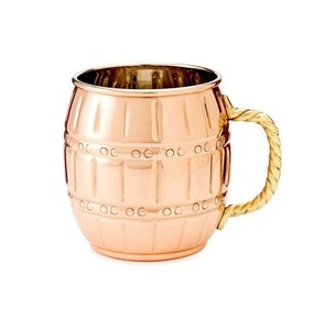 trending Kitchen Ware Counter Top Copper <b>Beer</b> Mug Eco Friendly Fancy Moscow Mule Mug Drink Ware Luxurious Copper <b>Beer</b> Mug - Product Image 2