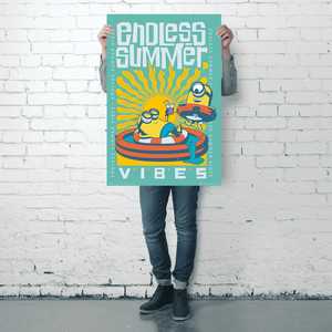 โปสเตอร์โมเดิร์นมินเนียน 2 กำลังค้นหาดีไซน์มินิบอส - Product Image 4