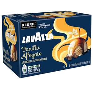 Café Lavazza Vanilla Affogato, dosettes individuelles pour Keurig K-Cup, café aromatisé, boîte de 60 unités - Product Image 3