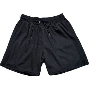 Pantalones Cortos Deportivos de Malla para Hombre, 100% Poliéster, con Nombre y Logotipo Personalizados, para Entrenamiento, Baloncesto, Fitness y Running - Product Image 1