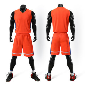 Ensemble de shorts et d'uniformes en jersey respirant pour hommes en techniques imprimées grande taille - Product Image 2