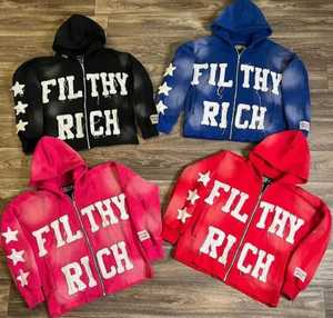 ชุดวอร์มและมีฮู้ดสำหรับผู้ชายชุดวอร์มลายปักแบบมีซิปสำหรับผู้ชายออกแบบได้ตามที่ต้องการ - Product Image 4